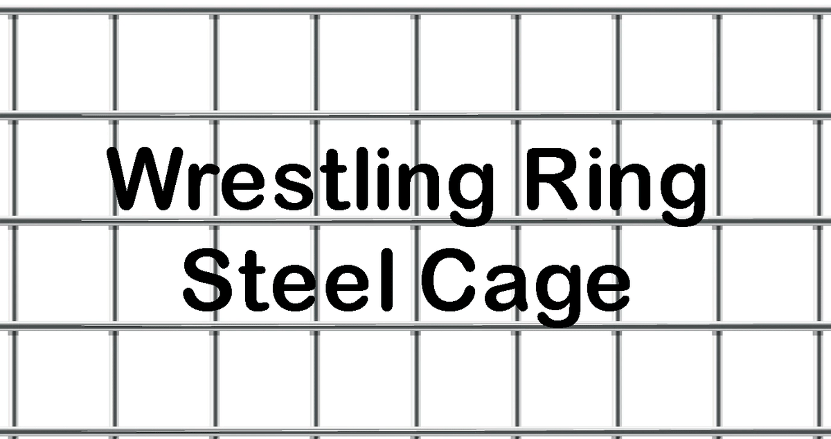 Wwe wrestling discount ring with cage