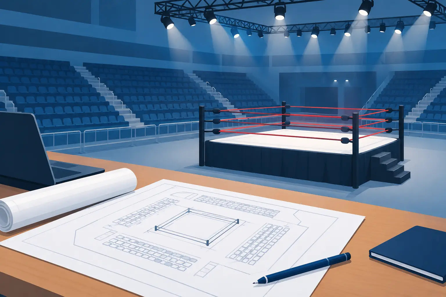 How to Plan Wrestling Ring Layout for Your Venue