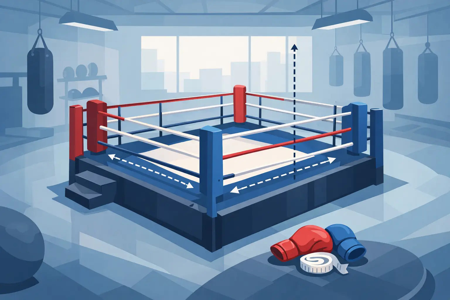 What Size Boxing Ring for Gym Use?