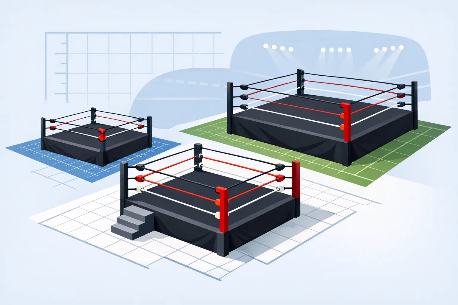 Wrestling Ring Platform Sizing Guide