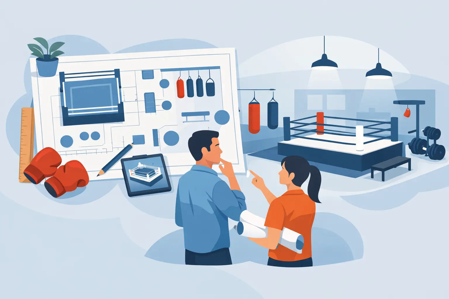 How to Design Boxing Gym Layout Right