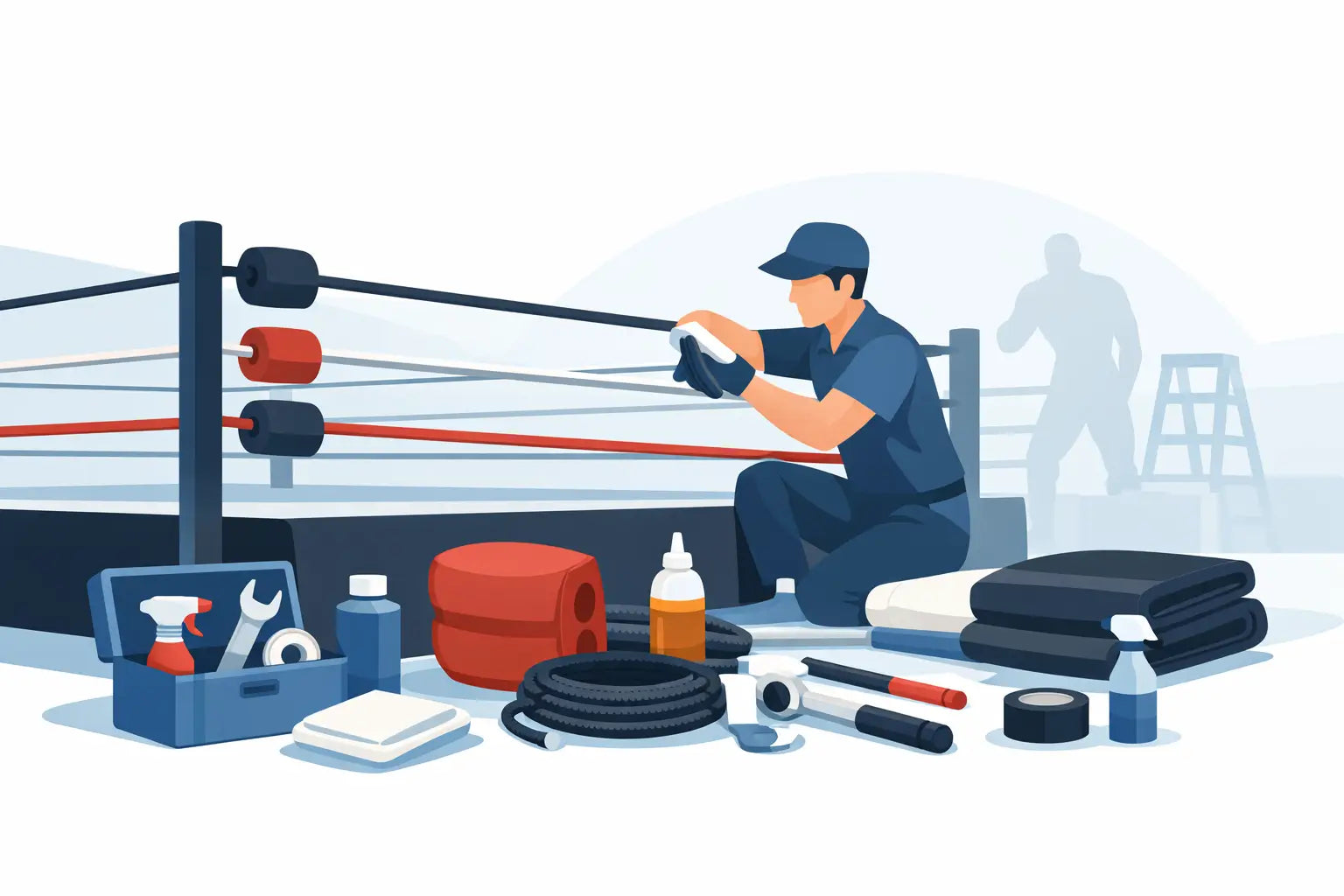 How to Maintain Wrestling Ring Equipment