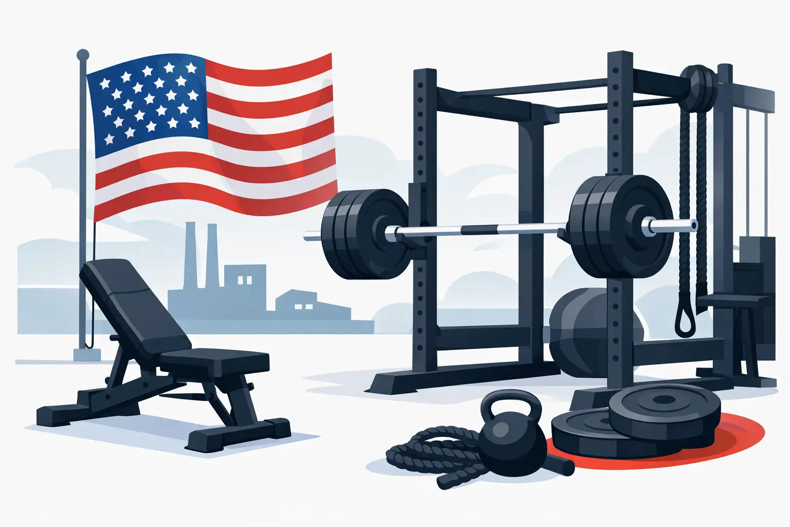 Made in USA Gym Equipment That Holds Up