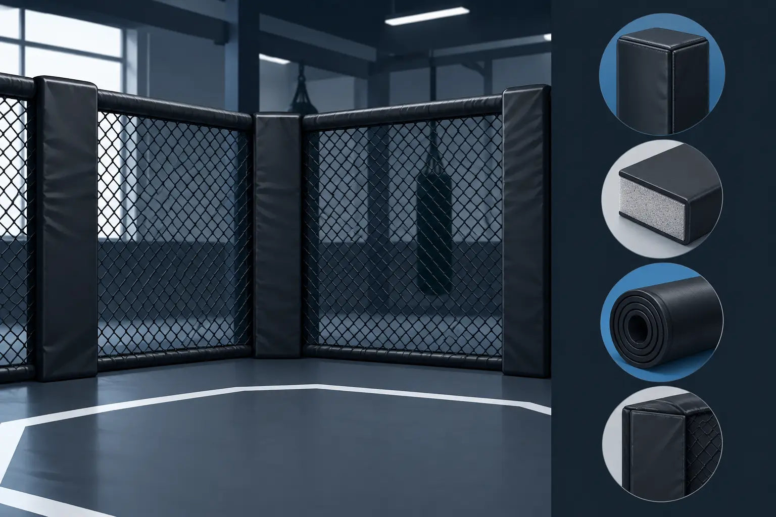 Best MMA Cage Padding Options for Serious Gyms