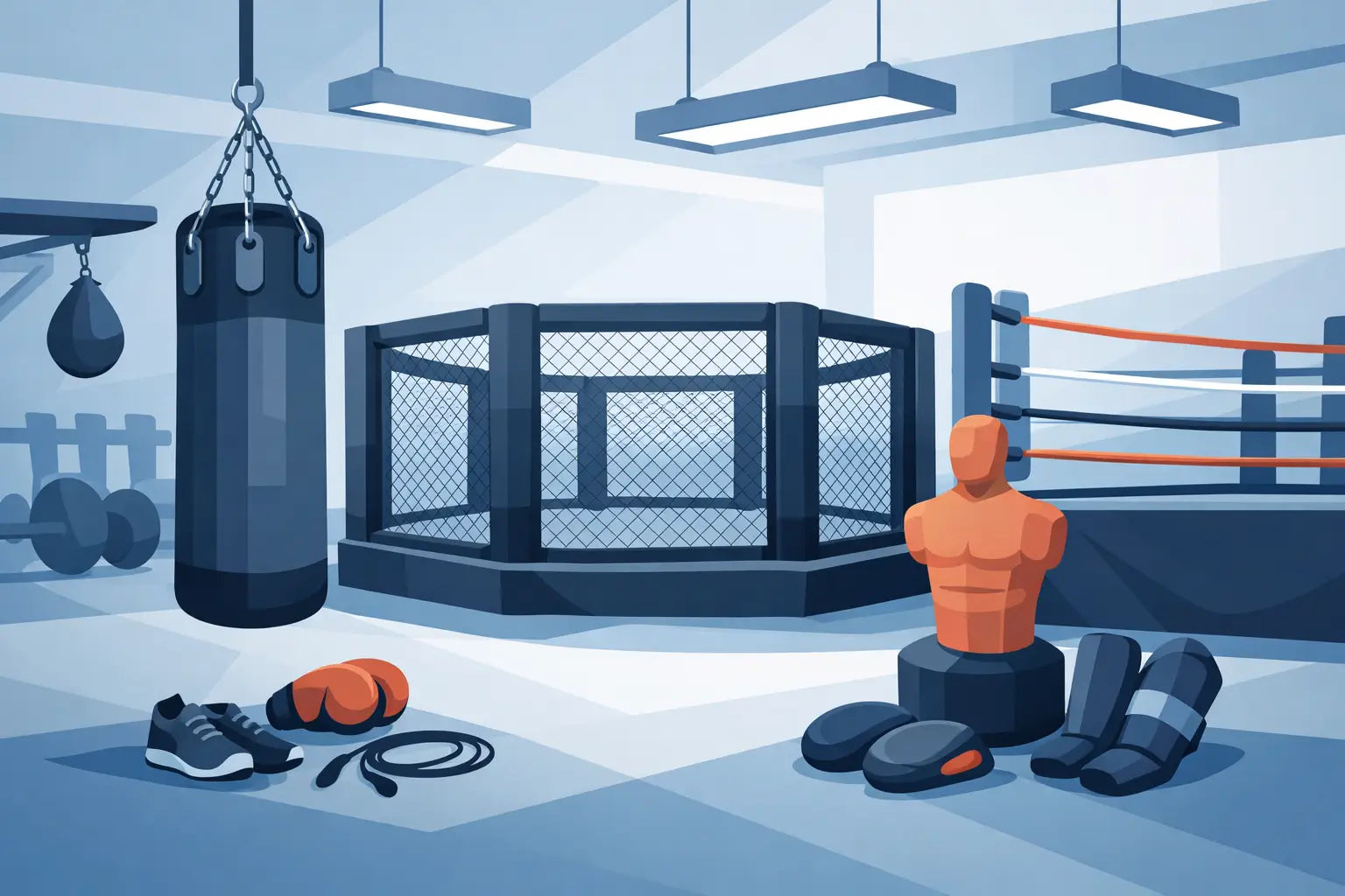 Fight Gym Equipment Supplier for Serious Facilities