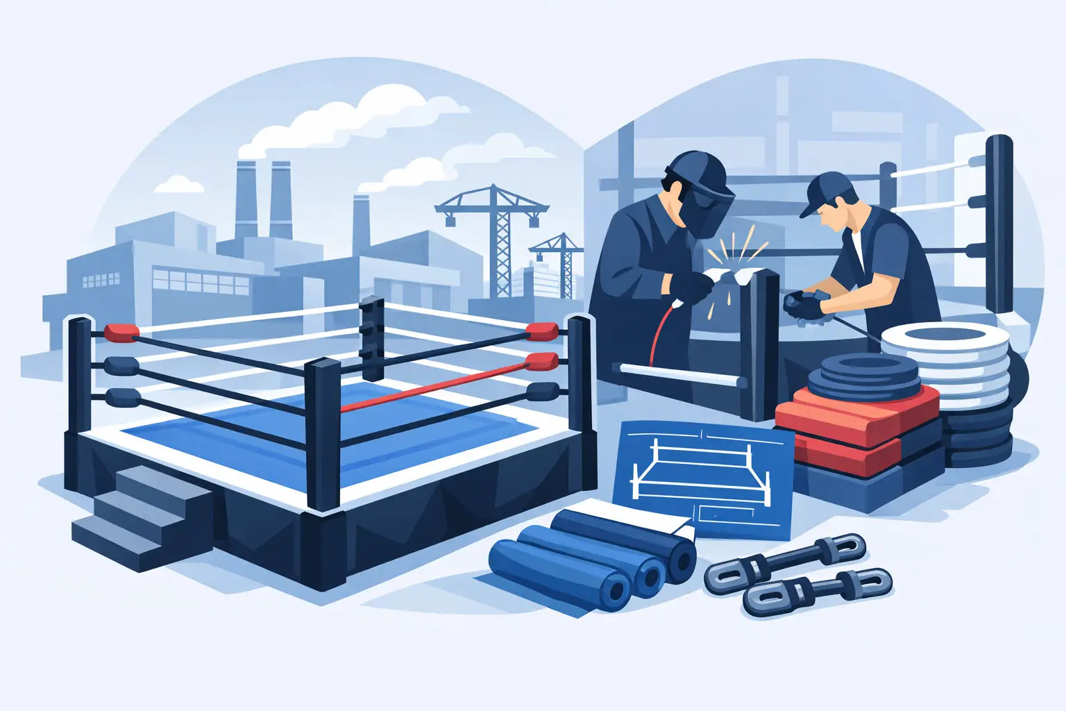 Factory Direct Wrestling Ring Manufacturer