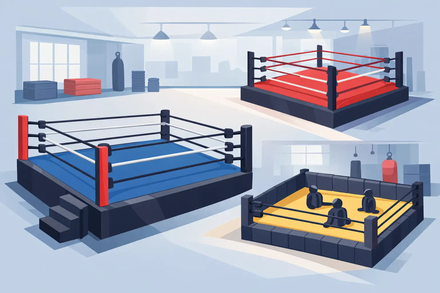 Best Wrestling School Ring Setups