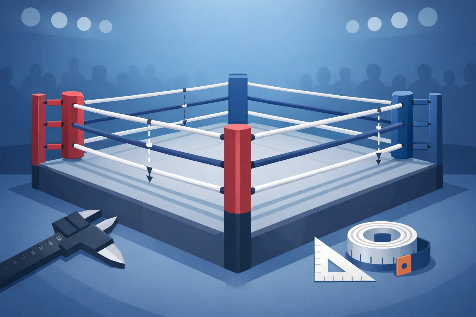 Boxing Ring Inside Rope Measurements Explained