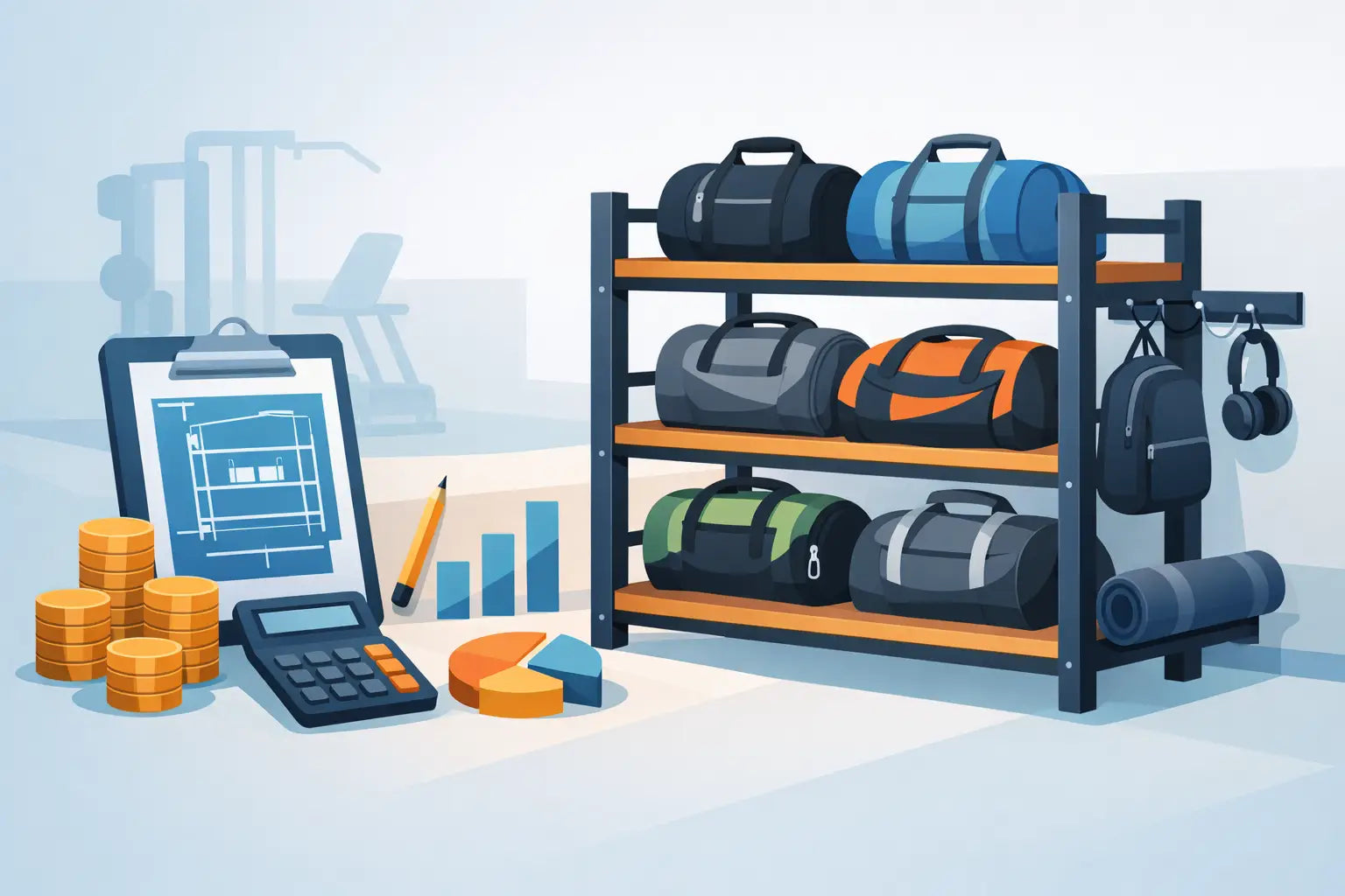 Custom Gym Bag Rack Pricing for Serious Facilities