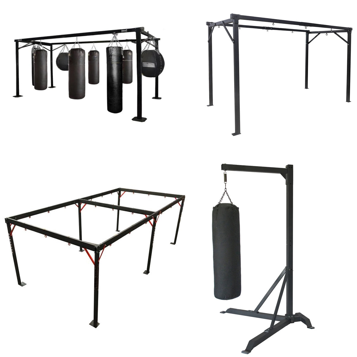 Punching Bag Racks and stands - Monster Rings and Cages