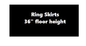 Monster Rings Skirts for Boxing and Wrestling Rings