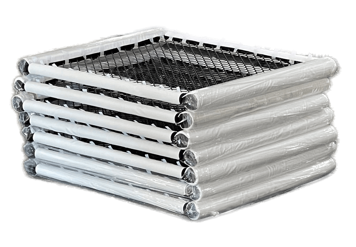 Monster Rings and Cages builds cage panels for MMA