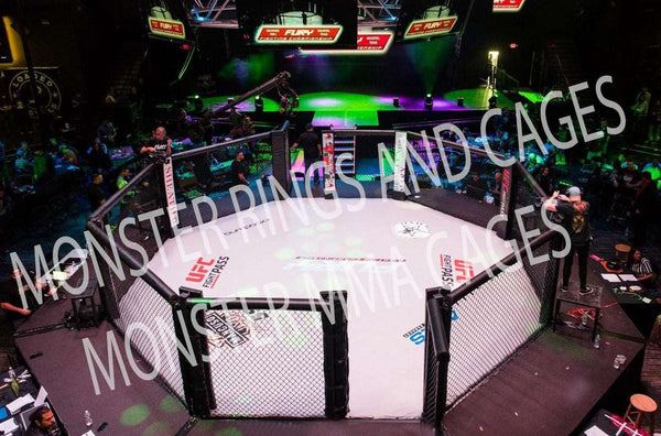 Monster Rings and Cages builds the ULTIMATE FIGHTING COMPETITION MMA Cages