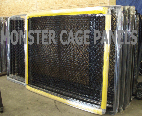 Monster Rings and Cages offers a wide variety of  vinyl colors for your cage panels