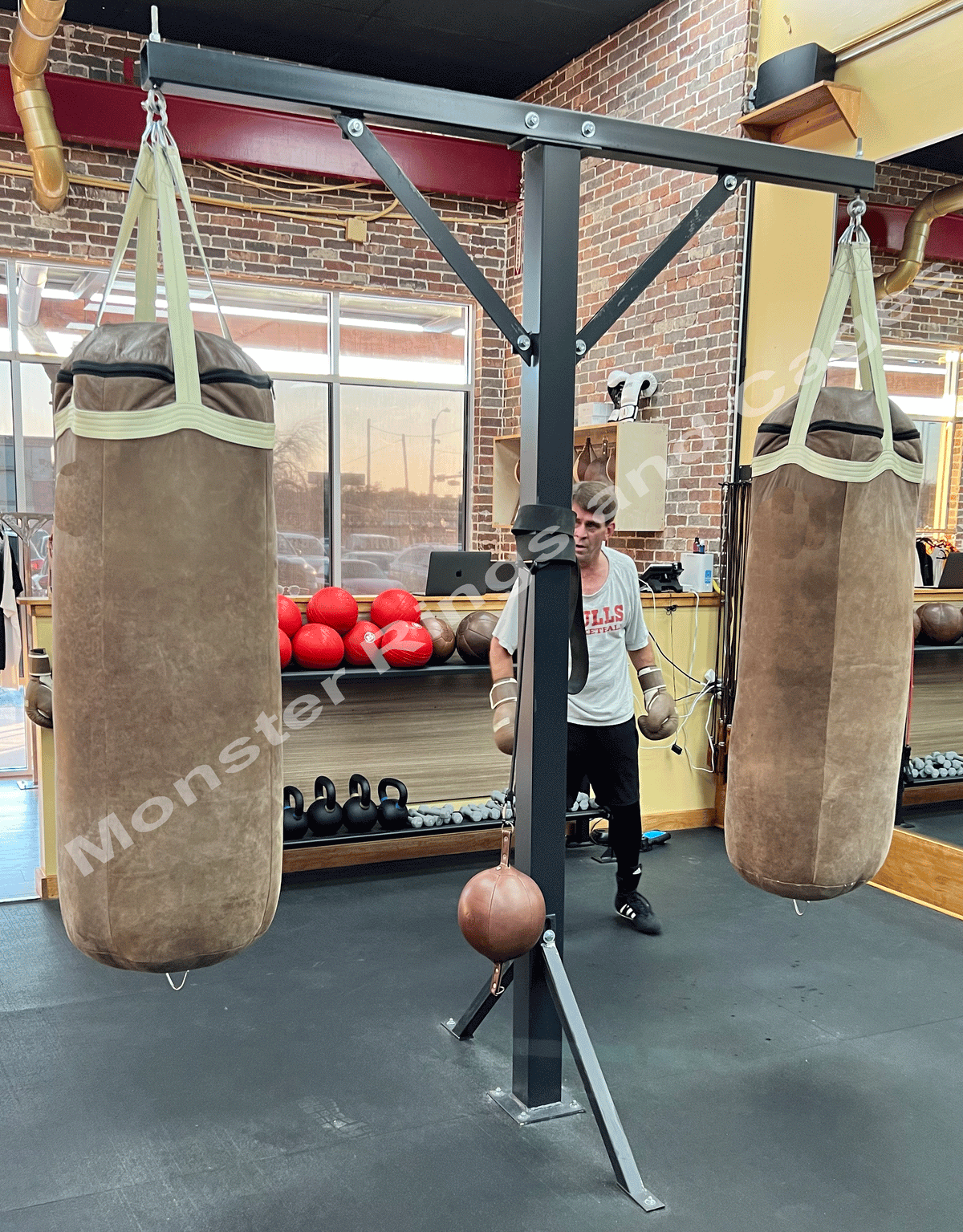 Puching Rack Punching Bag Racks and stands - Monster Rings and Cages