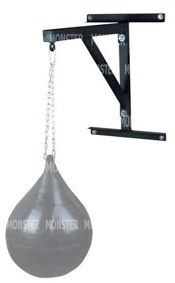 The strongest wall mounted heavy punching bag hangers come from Monster Rings and Cages