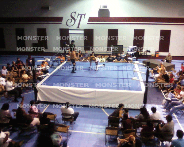 Monster ships pro wrestling rings all around the world.