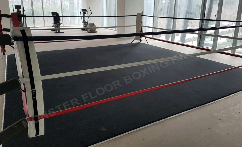 PRO Boxing Deluxe Floor Ring Complete Boxing Ring Accessories Included |  PRO Boxing Equipment | Made in U.S.A.