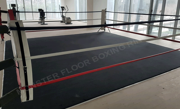 Monster Floor Boxing Ring in gym