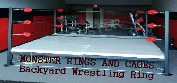 Backyard Wrestling Rings are available only from Monster Rings and Cages