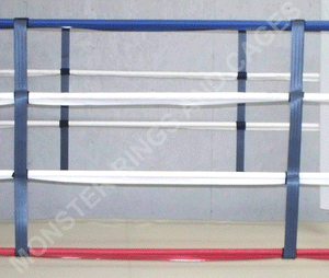 Boxing Ring Rope Spacers are available from Monster Rings and Cages