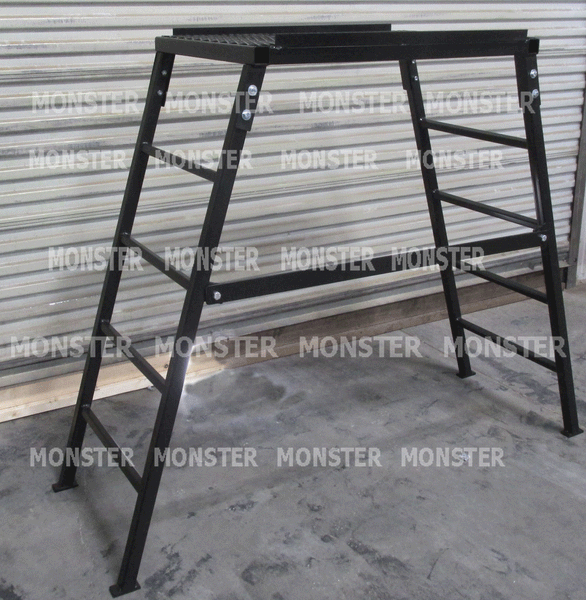 Cameraman stand for cages without a catwalk are available from Monster Rings and Cages