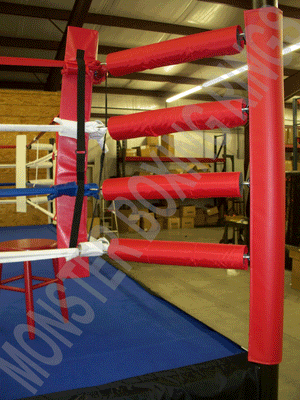 The very best boxing ring turnbuckle covers are available at Monster Rings and Cages