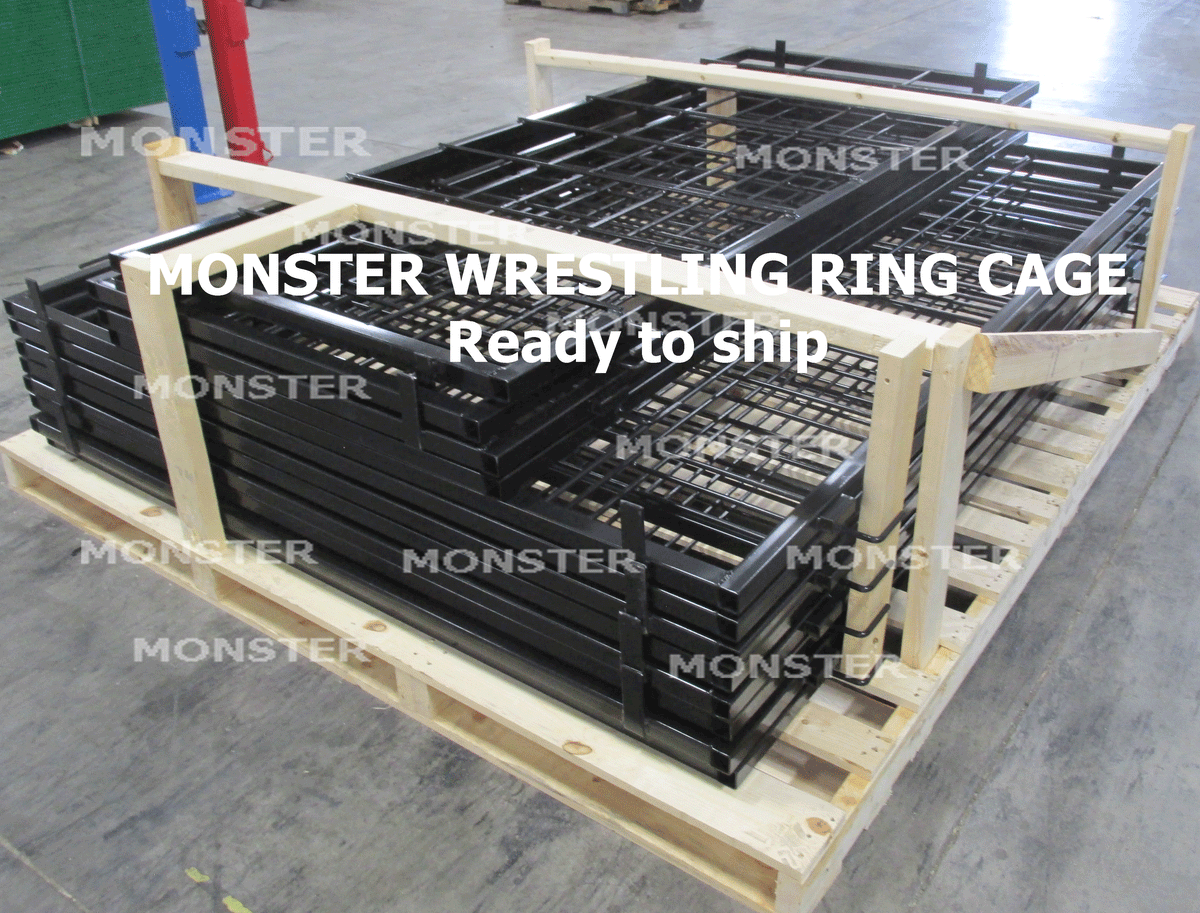 WRESTLING RING STEEL CAGE - Monster Rings and Cages