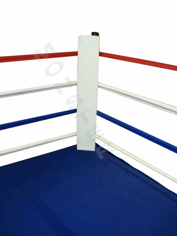 Vinyl covered boxing ring ropes are available from Monster Rings and Cages