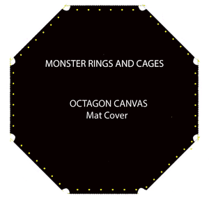 Octagon Canvas cage covers are available from Monster Rings and Cages