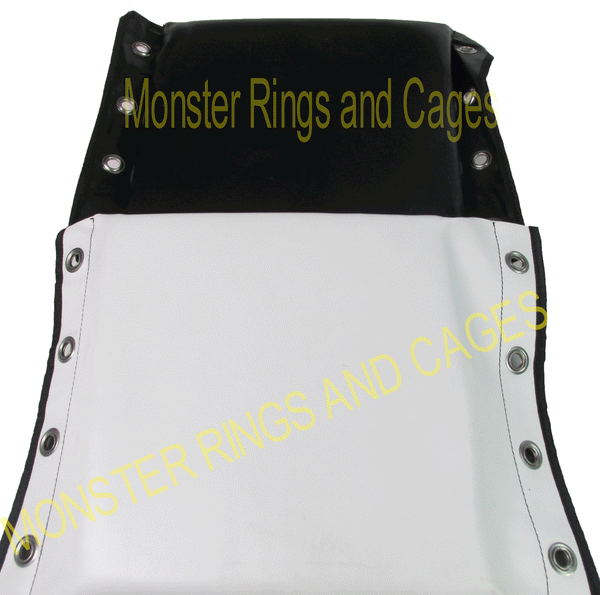 Monster Rings and Cages sell wrestling turnbuckle pads in dual colors.