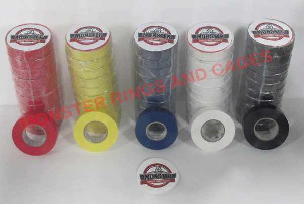 Monster Rings and Cages carries a large inventory of Ring Rope Tape in various colors