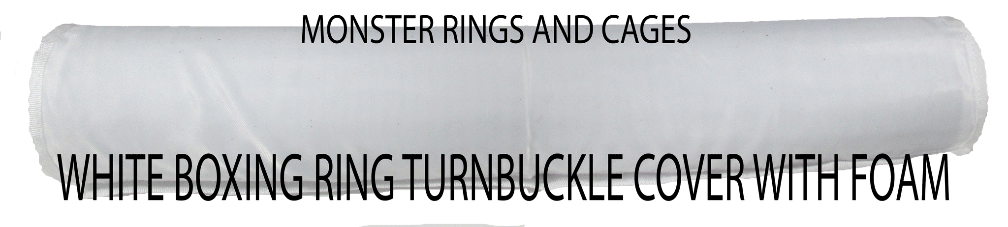 White turnbuckle covers are available from Monster Rings and Cages